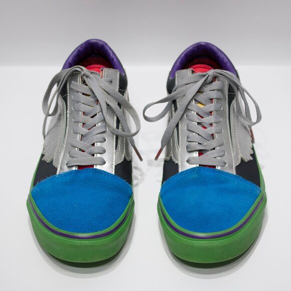 Vans X Marvel Limited Edition Avengers Captain America Old Skool Shoes Men Sz 10 main image 15